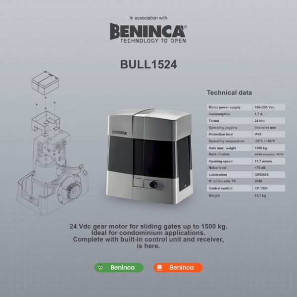 beninca bull 1524